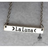 La Luna Necklace - Moon, Lunar, Witch, Wiccan, Occult, Esoteric, Witchcraft, Magic, Witchy, Grunge, Mystic