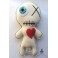 Dipygus Voodoo Doll, Siamese, Freak, Circus, Twins, Conjoined, Monster, Voodoo Doll, Mummy, Valentine, Freakshow, Halloween