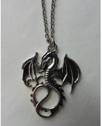 Dragon Necklace, Drogon, Daenerys, Khaleesi, Gothic, Game of Thrones, Witch, Elven, Fairy, Fantasy, Medieval, Magic, creature