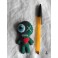 Tiny Fetish Voodoo Doll, Healing, Chromotherapy, Witchcraft, Magic, Gothic, Occult, Vodun, Gri-gri, Dagyde, Chakra