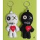 Mini Love Dad the Mummy Poppet Voodoo Doll Keychain, Dad, Daddy, Father's Day, Halloween, Zombie, Father