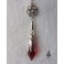 The Red Witch Pentacle Pendulum Necklace - Occult, Evil, Sabbath, Spell, Hell, Darkness, Wicca, Witch