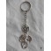 Gothic Pentacle Dragon Keychain, Christmas, Gift, Keyring, Wiccan