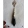 Coven Sautoir Pendule Cristal noir Pentacle Gothique, Satanique, Occulte, Sorcière wicca, Magie noire, Sorcellerie