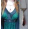 Scáthach Red Pendulum Necklace - Occult, Evil, Esoteric, Gothic, Magic, Elven, Thrones, Wicca, Witch, Witchcraft, Celtic, Spell