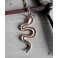 Apophis Collier Rosaire Serpent doré or, Choker gothique, Snake, Sorcière Gypsy, Viking, Egypte, Païen, Cottagecore