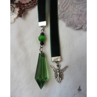 Elven The Green Fairy Bookmark, Book, Goblincore Gift, Literature, Magic