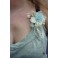 Blue Serenade Corsage Distressed Shabby Floral Lace Hair Pin, Altered, Tattered, upcycled, Blue wedding, Cottagecore, Victorian