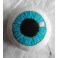 Blue Eye Needle Pin cushion, Needle holder, sewing gift, Eyeball, Anatomy, Gothic cushion