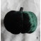 Cottagecore Forest Green Velvet Pumpkin Needle Pin cushion, Ornament, Sewing Gift, Cinderella