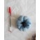 Cottagecore Blue Velvet Pumpkin Needle Pin cushion, Ornament, Sewing Gift, Cinderella
