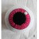 Pink Eye Needle Pin cushion, Needle holder, sewing gift, Eyeball, Anatomy, Gothic cushion