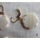 Oceanid Gold-plated spiral Conch Shell Earrings, summer, Sea, Beach, Mermaid, Dark Academia, Sea Goddess