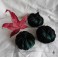 Set of 3 Green Pumpkins, Fall Decor, Winter Decoration, Cucurbit, Halloween, Cinderella