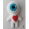 Poupée Vaudou Cyclope amoureux, Talisman, Oeil, Freak, Ex-Voto