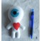 Cyclops in Love Voodoo Doll, Talisman doll, Eye, Freak, Ex-Voto