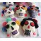 Grigri ornement Crâne mexicain CATRINA, Sugar skull, Jour des morts, Memento mori, Tête de mort, Gothique, Calavera