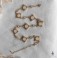 Reine Blanche de Castille, Collier de déclaration médiéval Blanc, Victorien, Dark Academia, Tudor, Losange, Renaissance
