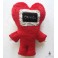 Poupée Ex-Voto Oeil Sacré Coeur rouge, Spirit doll, Grigri, Talisman, Cyclope