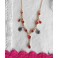 Stendhal Collier Victorien le Rouge et le noir, Rose noire, Gothique, Renaissance
